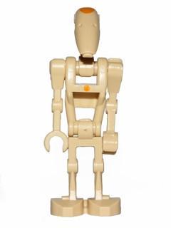 LEGO Minifigure -- Battle Droid Commander with Straight Arm-Star Wars / Star Wars Clone Wars -- SW0415 -- Creative Brick Builders